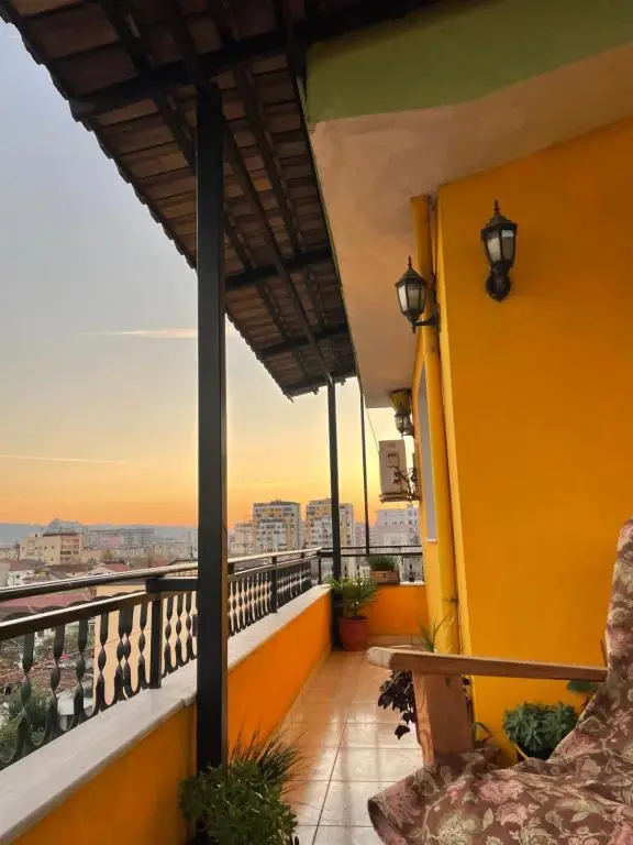 Cozy big apartment with balcony